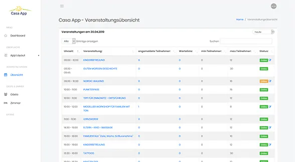 Casa Familia App - Backoffice