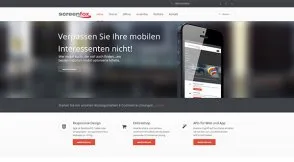 Website screenfox – Vorschaubild